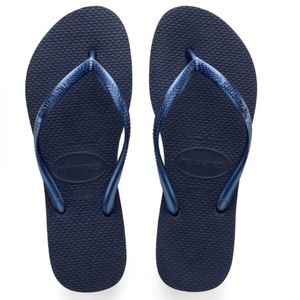 Never worn HAVAIANAS slim flip flops US size 7 (37-38)